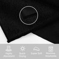 thumbnail image 2 of Toallitas HOMEXCEL de microfibra negras, 24 unidades, 30 x 30 cm, 2 of 7