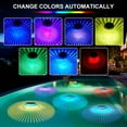 thumbnail image 2 of Solar Floating Pool Lights, Pool Lights that Float with RGB Color Changing Waterproof Floating Pool Lights for Swimming Pool at Night Solar Pool Lights for Outdoor Pool Pond Hot tub Fountain(1 Pcs), 2 of 6