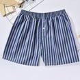 thumbnail image 2 of FAIWAD Mens SweatShorts Casual Baggy Summer Athletic Shorts Elastic Waist Plaid Streetwear Lounge Shorts, 2 of 3