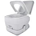 thumbnail image 1 of Yitahome Toilette de Voyage Portable Rv Pot 2.6 Gallons Réservoir Détachable Double Bec Verseur Poignée Pompe de Rinçage pour Camping Bateau Randonnée Voyages, 1 of 4