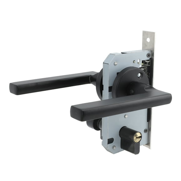 House Door Handle Lock,House Door Handle Lock Black Door Knob Bedroom Lock Handle Highly Versatile