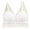 White, variant on Womens Sport Bras Lingerie Lace Chest Tube Backless Bra Camisole Base Underwear V-Neck Lightly Lined Bra Feature Hook and Eye Closure Push-up Bra Style Y-111 , Pink-a one size