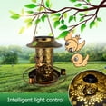 thumbnail image 4 of Eyfqtcs Comedero Solar Para Pájaros, Colgante De Metal Ligero, Resistente Al Agua, Decoración De Jardín Al Aire Libre, 4 of 9