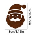 thumbnail image 3 of LED Christmas Wall Decor Light, 7Pcs Wooden Santa Hat Christmas Wall Decor Light Lighted Wall Art for Home Christmas Decor, 3 of 6