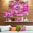 thumbnail image 3 of Pink Peonies Abstract Background - Floral Art Canvas Print, 3 of 4