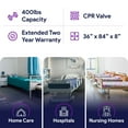 thumbnail image 6 of Proheal Low Air Loss Alternating Pressure Air Mattress with Digital Silent Air Pump - Stages I-IV - 36” x 84” x 8", 6 of 6