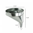 thumbnail image 2 of WirthCo Funnel 94465 Round; 10-1/2 Inch Diameter x 11-5/8 Inch Overall Height; 6 Quart Capacity; Galvanized Steel, 2 of 2
