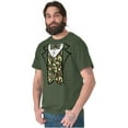 thumbnail image 4 of Camouflage Faux Three Piece Tuxedo Men's Big & Tall Crewneck Graphic Tee Brisco Brands 2X, 4 of 5