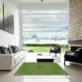 thumbnail image 6 of Ahgly Company Indoor Square Patterned Pea Green Area Rugs, 7' Square, 6 of 6