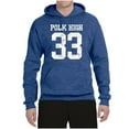 thumbnail image 2 of Wild Bobby, Polk High Bundy 33 Married with Children Fan, Pop Culture, Unisex Graphic Hoodie Sweatshirt, Vintage Heather Blue, Small, 2 of 4