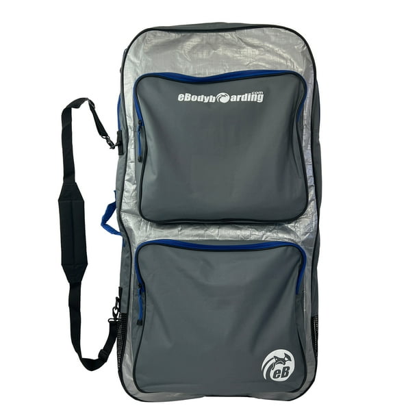 eBodyboarding Padded Reflector Travel Bodyboard BagGray