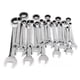thumbnail image 1 of Riwesomey Perno para motocicleta y coche, llaves de carraca de cabeza fija, herramientas de reparación de engranajes de par de llave de doble extremo de Artesanía 10 mm Riwesomey JJ8650-05, 1 of 6