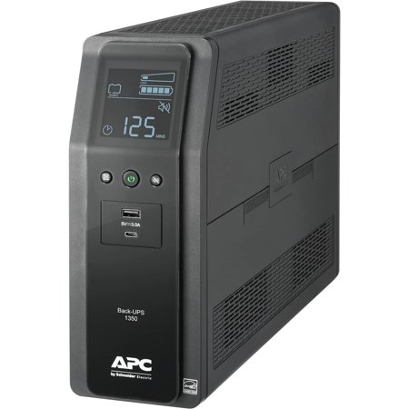 BN1350M2 Back-Ups PRO BN Series Battery Backup System, 10 Outlets, 1,350 VA, 1,080 J