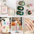 thumbnail image 6 of chalian-300Pcs SlimeCharms Kawaii Resin Gummy BearCharms3D Cute Nail Charm Beads Mini Flatback Luminous Animal Charm Bulk Resin Jewelry Making Embellishments Supplies for Cell Phone Scrapbooking DIY, 6 of 16