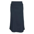 thumbnail image 2 of Women's Stretch Denim Below the Knee Length Panel Skirt, 2 of 3