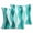 Aqua, variant on Throw Pillow Covers 18x18 Inch Set of 2 Navy Blue Water Waves Decorative Pillows Cushion Case Soft Square Pillowcases Ombre Abstract Strips Throw Pillows for Couch Sofa Bed Chair Home Decor