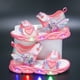 thumbnail image 1 of Disney zapatos para niños verano elsa niñas sandalias con punta de malla zapatos de playa moda ins princesa congelada fondo suave led light sandals26-Insole 16 CM Gao Jinjia LED, 1 of 2