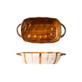 thumbnail image 1 of 560ML Large Capacity Ceramic Baking Dish Home Baking Baking Rice Bowl Salad Bowl Soup Plate, 1 of 4