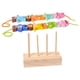 thumbnail image 3 of Juguete de cuentas de madera para enhebrar animales, juguetes sensoriales, lindo rompecabezas , juguetes Montessori para niños pequeños, niñas, 3 of 8