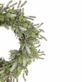 thumbnail image 4 of Northlight Frosted Pine and Pinecone Christmas Wreath 30-Inch Unlit, 4 of 4