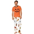 thumbnail image 3 of Grblisyd Matching Family Halloween Pajamas Set Cute Pumpkin Print 2-Piece PJS for Adults & Kids Holiday Family Pajamas, 3 of 8