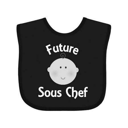 

Inktastic Future Sous Chef Occupation Gift Baby Boy or Baby Girl Bib