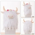 thumbnail image 3 of Bgsha Poupée en Peluche Vache Écossaise Highland, Jouet en Peluche Doux, 3 of 9