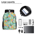 thumbnail image 6 of Fotbe Cute Pineapples Travel Laptop Backpack, Business Slim Sturdy Laptops Backpack, Water Resistant College School Computer Bag Gift for Men & Women Fits 15.6 Inch Notebook, 6 of 8