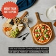 thumbnail image 7 of Chef Pomodoro 14-inch Acacia Pizza Peel, Pizza Oven Accessories, Spatula Gourmet (14 in x 21.2 in x 0.5 in), 7 of 7