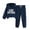 style-02 Navy, variant on Girls Clothing Sets Girls' Legging Set - 2 Piece Fleece Pullover Hoodie Sweatshirt and Active Leggings Set Size 4T 5T (Pink,4-5 Years)