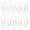 8 inches, variant on 10Pcs Steel Hide Decorative Plate Hook With Secure Spring Mechanism For Home Display