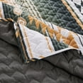 thumbnail image 5 of Greenland Home Fashions Zuma Native Southwest Oversized Quilt Set, 3-Piece Full/Queen, 5 of 5