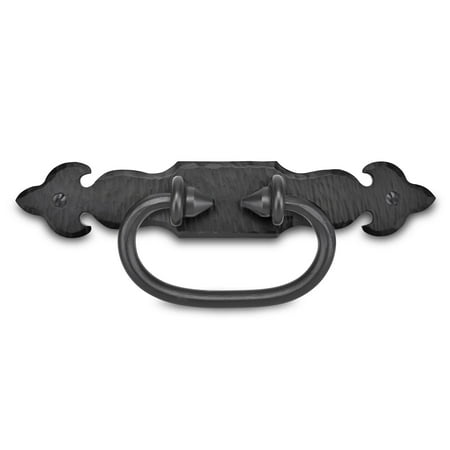 

2 Pack Door Pull 8 inch Rustic Barn Door Handles Black Barn Door Handle Cast Iron Handle Shed Door Handle Gate Hardware Barn Door Pull Handle The Hacienda Series by Borderland Rustic Hardware