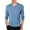 Light Blue, variant on Men's Slim Fit Lightweight V Neck Long Sleeve T Shirt Casual Layering Top