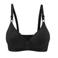 thumbnail image 1 of Wirefree Comfort Bra for Everyday Wear Seamless Lightweight Support Full Coverage T Shirt Style Non Padded Soft Cup Unlined Underwear, 1 of 3