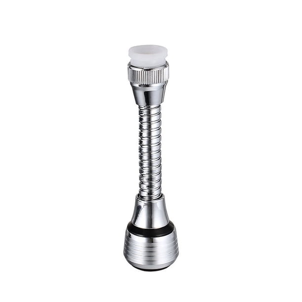 Grifo universal universal a prueba de salpicaduras, boquilla de agua, burbujeador de lavado alargado, ducha, extensor giratorio universal