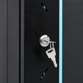 thumbnail image 5 of vidaXL Armoire Réseau 18U avec Pieds Pivotants 19 Pouces IP20 60x60x100 cm, 5 of 5