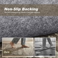 thumbnail image 5 of ARICOEASY 8’x10' Vintage Large Area Rugs Farmhouse Brown Oriental Rugs Non Slip Traditional Distressed Rugs for Living Room and Bedroom, 5 of 9