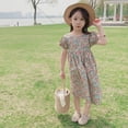 thumbnail image 1 of Gyratedream Toddler Kids Baby Girls Floral Sundress Casual Backless Princss Dress, Size 1-7 Years, 1 of 5