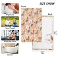 thumbnail image 3 of Star Pattern Design Set of 2 Pure Cotton Towels, 16'' x 28'', Highly Absorbent and Soft, 3 of 8