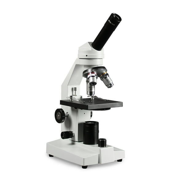 Vision Scientific LED Cordless Microscope, 40x- 800x Magnification, LED Illumination with Intensity Control, Coarse and Fine Focus, 110V, Rechargeable Battery
