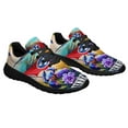thumbnail image 6 of Tennessee Mocking Bird Iris Flower Shoes Sneakers for Women Men Black Size 6, 6 of 7