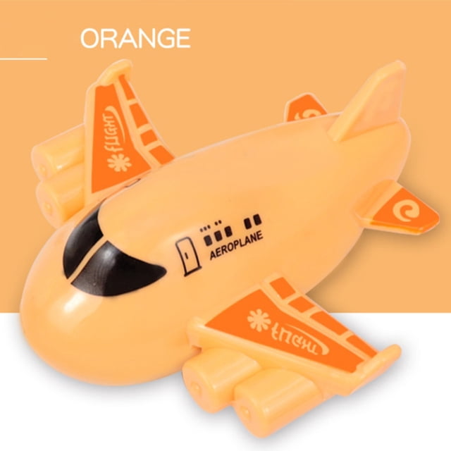 pdqouc Avion Jouet de Dessin Animé pour Enfants Garçon et Fille Mini Avion à Rétrofriction Petit Modèle d'Avion Cadeau Jouets Avion Jouet de Dessin Animé pour Enfants Garçon et Fille