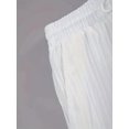 thumbnail image 4 of Men 2 Piece Matching Summer Outfit Stripe Texture Short Sleeve Button Up Shirt and Shorts Casual Vacation Set, 4 of 11