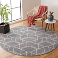thumbnail image 5 of Safavieh  Pyramid Mick Modern Rug 9'  x  12' - Grey/Ivory - Rectangle, 5 of 5