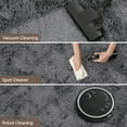 thumbnail image 5 of Moonlight20015 Area Rug 4x4ft Non-Slip Soft Fluffy Shaggy For Anti-Slip Living Room Bedroom Decor Gray, 5 of 7