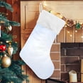 thumbnail image 5 of Coolnut 17.7 Inch Christmas Stockings, 2 PCS Light Blue Presonalized Large Stocking Sock for Family Holiday Xmas Party Decorations, 5 of 7