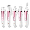 thumbnail image 1 of Afeitadora Eléctrica Para Mujerabs Mujeres Herramienta De Depilación 600Mah Recargable Mujeres Facial Trimmer Lady Hair Remover Para Mujer Body Nose Hair Facial 5 En 1 Yuarrent CE001852-00, 1 of 6