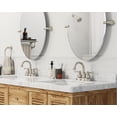 thumbnail image 5 of Moen Weylon Two Handle Spot Resist Brushed Nickel Centerset Bathroom Sink Faucet, 84790SRN, 5 of 6