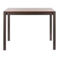 thumbnail image 5 of Fuji Contemporary Counter Table in Antique Metal and Walnut Wood by LumiSource, 5 of 7